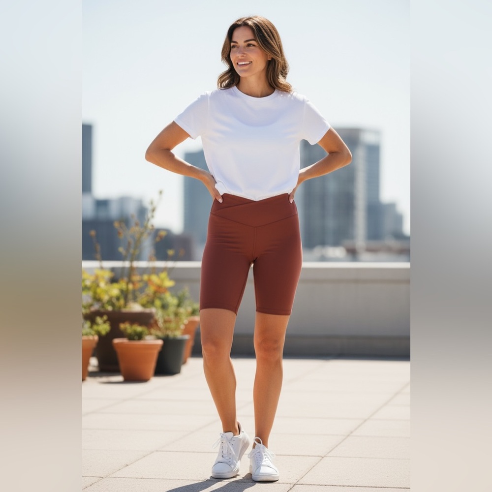 (Old Navy) Women's Terracotta Bike Shorts
